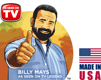 Billy Mays As Seen on TV Legend. Made In USA.